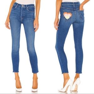 MOTHER the super stunner skinny jeans